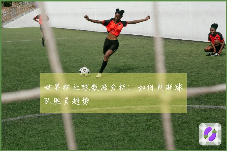 世界杯让球数据分析：如何判断球队胜负趋势
